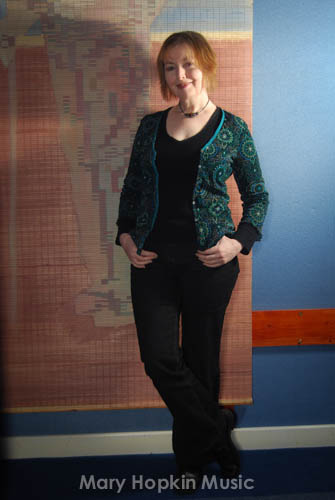 Mary Hopkin in Studio 1, Space Studios, by Jessica Lee Morgan