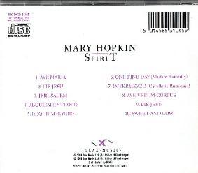 SPIRIT MOD CD 1045 UK 1989 back cover