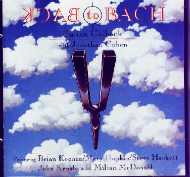 Julian Colbeck Back to Bach front cover